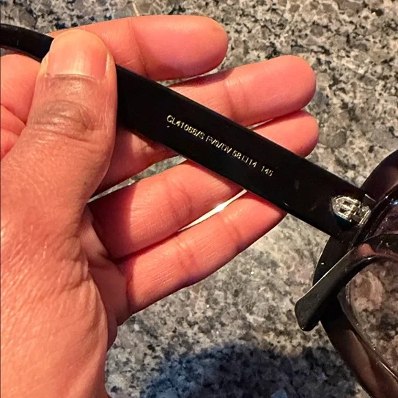 Celine Black Oversized Sunglasses EUC - Picture 12 of 12